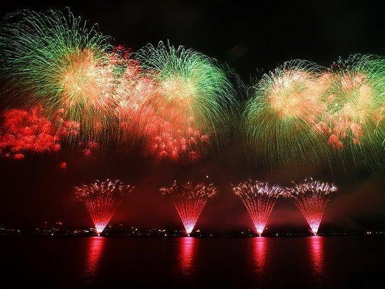 西湖煙花大會宣傳圖