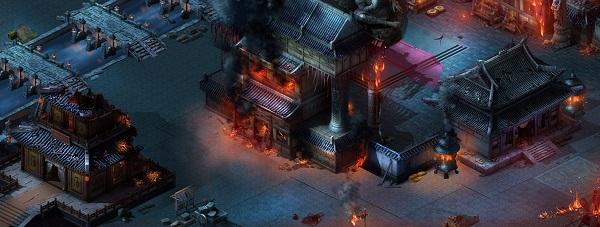 水墨风情，37wan《龙将2》场景原画独家曝光