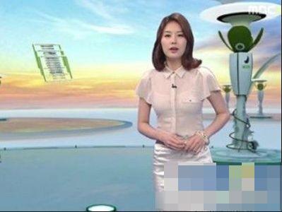 朴恩智曾着透视装播报节目