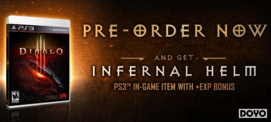 PS3版《暗黑破坏神3》预定开始 预购奖励公布