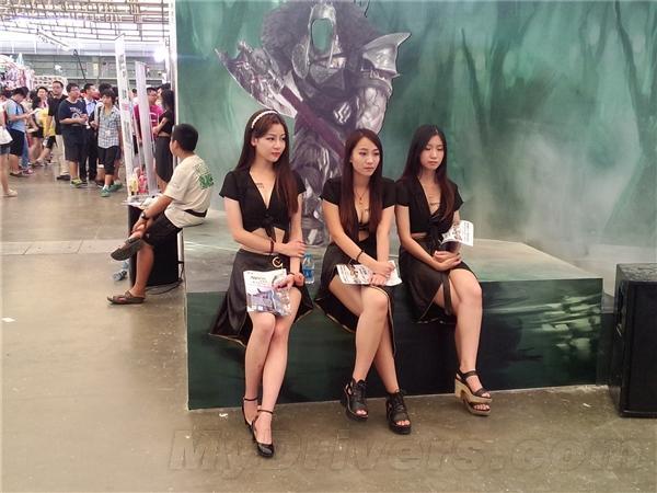 走马观花逛CJ：看ChinaJoy 2014的妹子们