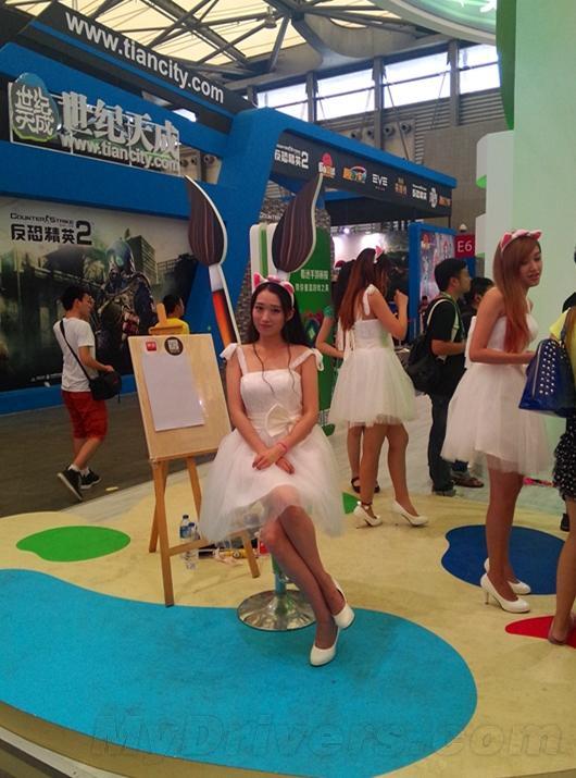 走马观花逛CJ：看ChinaJoy 2014的妹子们