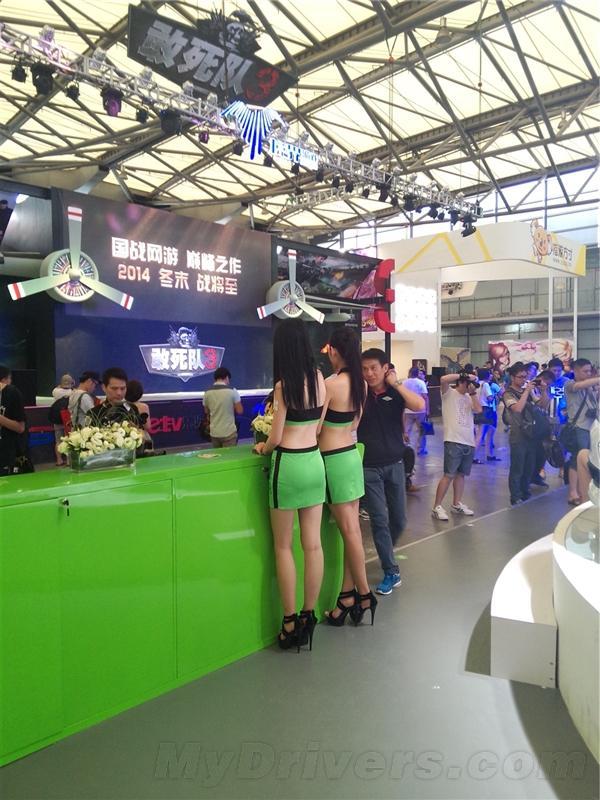 走马观花逛CJ：看ChinaJoy 2014的妹子们