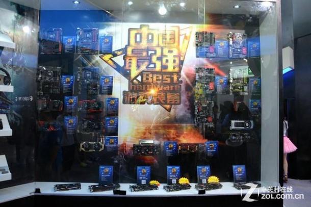 齊聚ZOL展臺 最強游戲裝備亮相ChinaJoy 