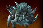 魔獸6.0要塞獸欄成就獎坐騎：裝甲霜鬃野豬