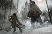 《古墓丽影：崛起》新艺术概念图赏 劳拉战巨熊