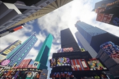 《我的世界》完美还原时代广场 纽约街头霓虹炫目