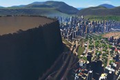 丧病《城市：天际线》玩家DIY污水大海啸冲垮城市