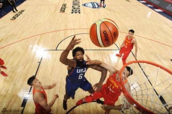 奧運(yùn)會(huì)熱身賽 美國男籃106-57中國男籃