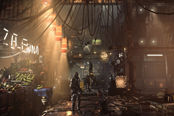 《杀出重围：人类分裂》PS4 Pro和PC版画面对比