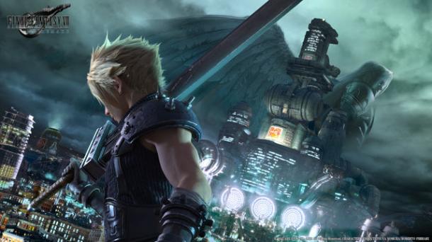 《最终幻想7重制版》公布新图 展现命运的对峙