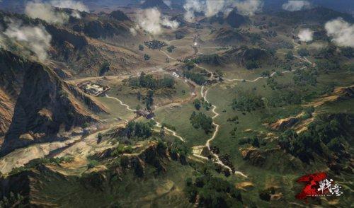 山川纵横，城池沟壑， 1.5测《战意》世界揭开面纱一角