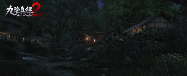 《九阴真经2》昼夜篇，黑夜伸手不见五指