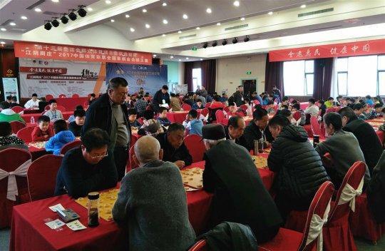 图三 2016网智会象棋河南赛区晋级现场，大战一触即发