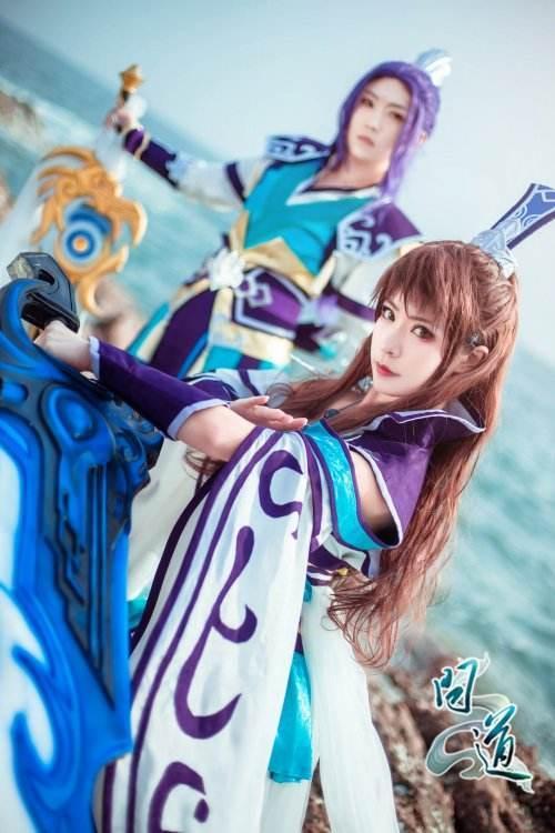 問道新版首服返還歷史充值 精美cos壁紙賞析