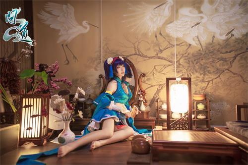配圖2：《問(wèn)道》coser精美原圖