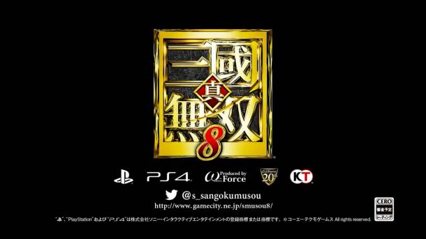 《真三国无双8》首个游戏PV公开 全新武将动作