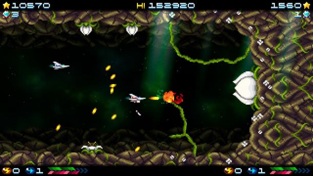 《超级海多拉》上线Steam 太空背景横版射击游戏