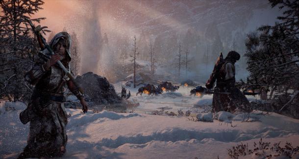 《地平线：黎明时分》DLC冰尘雪野