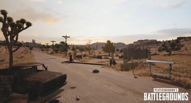 《绝地求生》沙漠地图新图 废弃小镇将迎残酷战斗