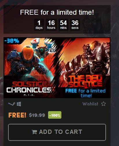 Steam喜加一：原价68元的游戏《红色至日》限时免费领取