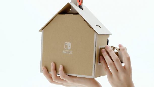 让游戏回归原点！任天堂发布Switch新玩法Labo