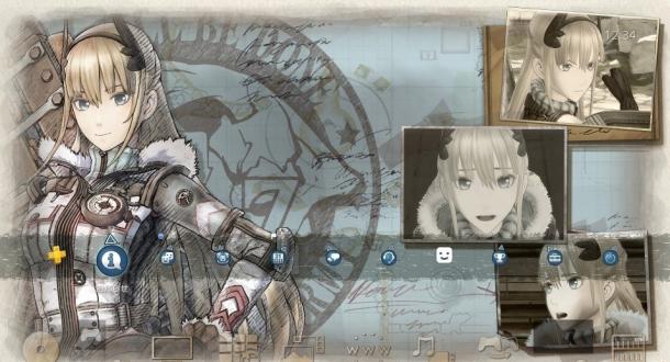 各有特色 《戰(zhàn)場女武神4》全13種收費(fèi)PS4主題上線