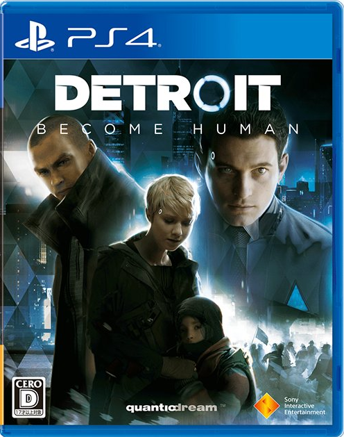 《底特律：变人》日版PS4封面曝光 主角悉数登场