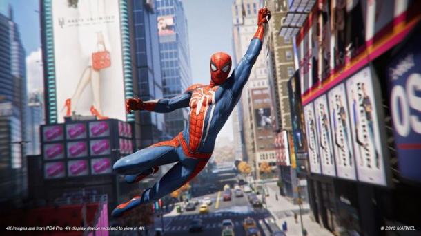 PS4《蜘蛛侠》最新情报放出 彼得帕克可以换装