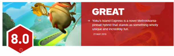 《尤库的小岛速递》IGN 8.0分 玩法独特脱颖而出