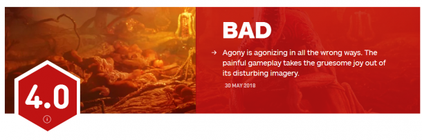 《痛苦地狱》IGN 4.0分 痛苦的玩法让游戏毫无乐趣