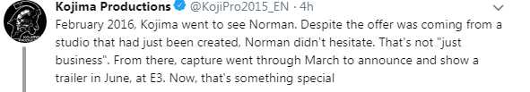 《死亡擱淺》主角Sam為什么是弩哥Norman來演？