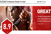 《灵魂能力6》IGN8.9分 系列最佳之一