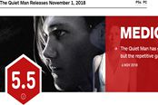 《沉默之人》扑街：GameSpot 2分 IGN 5.5分