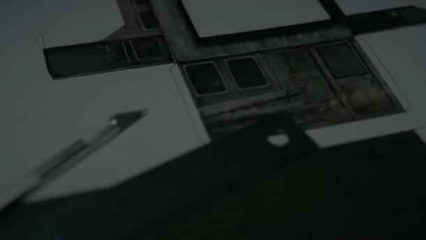 雖然是廣告 但是這個(gè)《地鐵：逃離》手工品也太吊了 