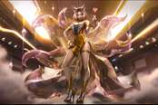 轻歌曼舞九尾玲珑 《英雄联盟》皮肤演示