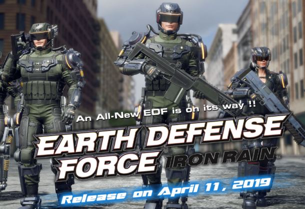 PS4《地球防衛(wèi)軍：鐵雨》最新預(yù)告放出 爆裂守衛(wèi)地球