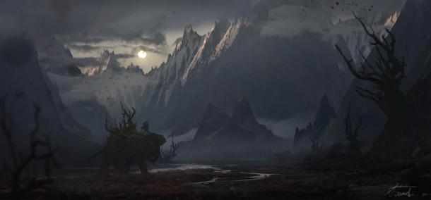 《巫师3》美术师游戏概念画欣赏 魔幻科幻题材轻松驾驭
