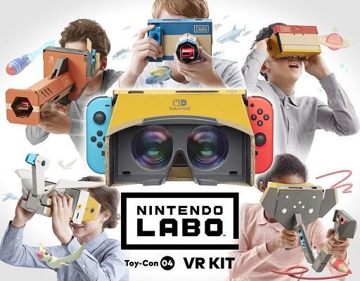 发售迫近！任天堂《Labo：VRKit》创意玩趣实机体验来袭