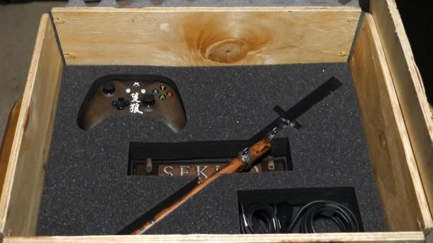 《只狼》限定版X1X主機開箱視頻 買主機送武士刀