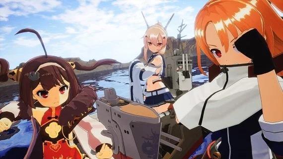 《碧藍(lán)航線：Crosswave》新截圖 性感艦?zāi)镉謥?lái)了