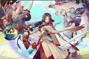 阴阳师-2019年6月神秘图案画法 儿童节蓝票