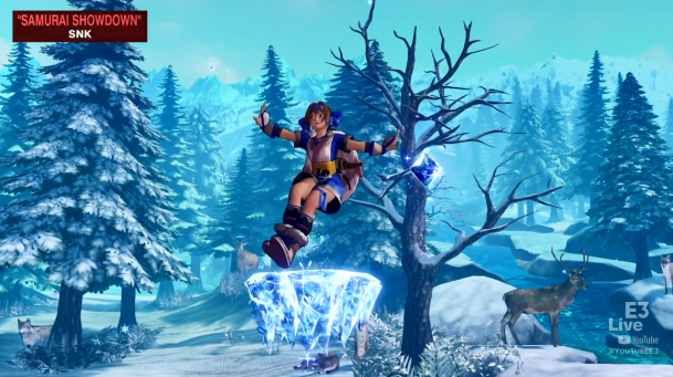 E3：《侍魂 曉》DLC人物莉姆露露預告片 技能華麗控冰雪