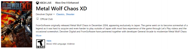 FromSoftware《钢铁苍狼：混沌之战XD》确认8月6日发售
