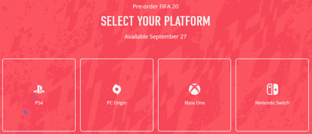 《FIFA 20》官方正式预告片公布 9月28日全球发售