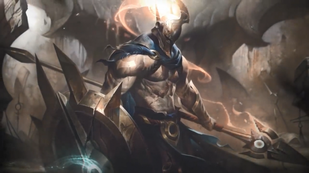 《LOL》潘森獲重制 新版戰(zhàn)爭之王將發(fā)起死亡沖鋒！