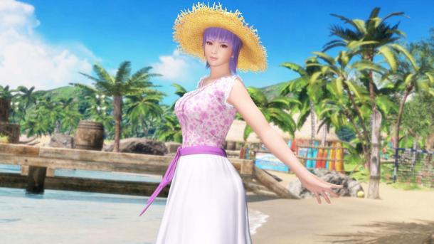 《死或生6》海風徐徐的夏日連衣裙DLC發布 妹子穿著清涼
