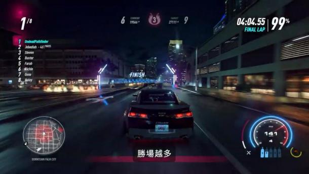 《極品飛車21：熱度》新中文宣傳片 性能卡沒了人物可自定義