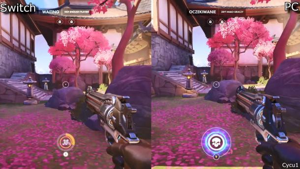 《守望先鋒》Switch、PC版畫面對(duì)比 差距明顯可以接受