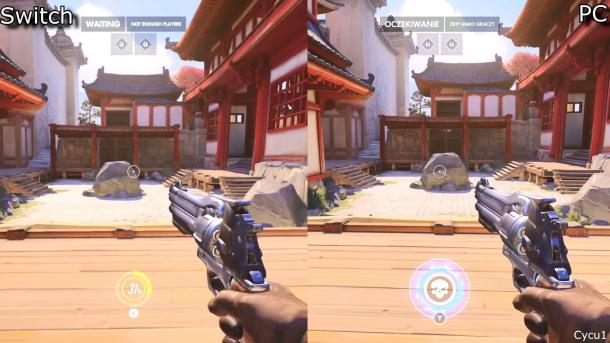 《守望先鋒》Switch、PC版畫面對(duì)比 差距明顯可以接受